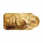Wallity Reloj Decorativo MDF YMS-87, Juego de 2 Piezas, 68 x 32 cm, Elegante y Moderno, para Hogar